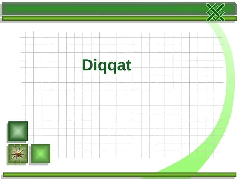 Diqqat 1