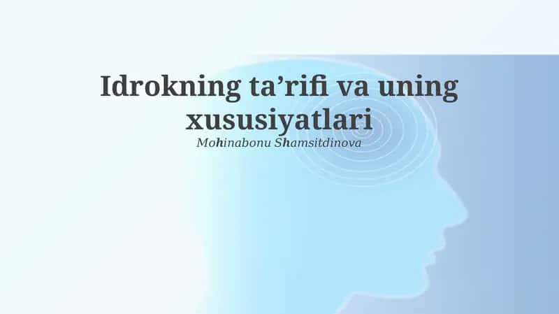 Intellektning ta'rif 1