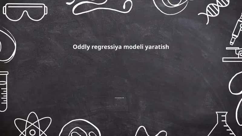 Oddly regressiya modeli 1