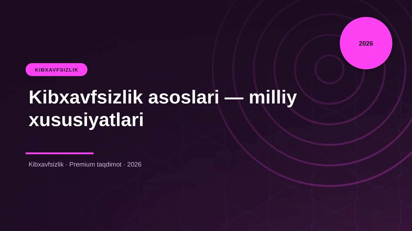 Kibxavfsizlik 1