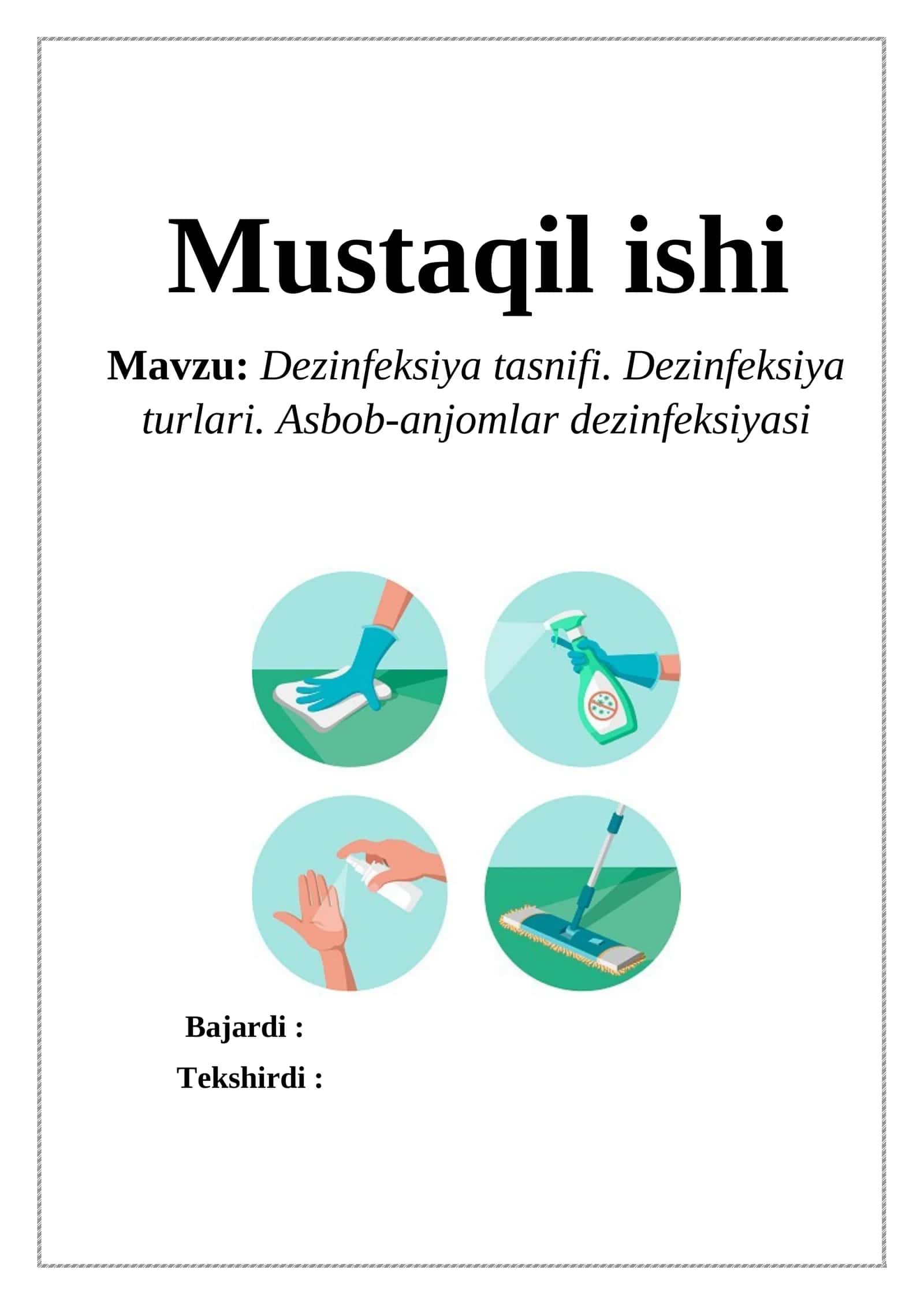 Mustaqil ishi 1