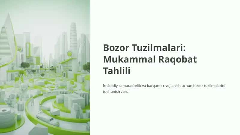 Bozor Tuzilmalari 1