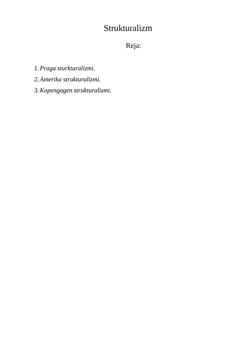 Strukturalizm 1