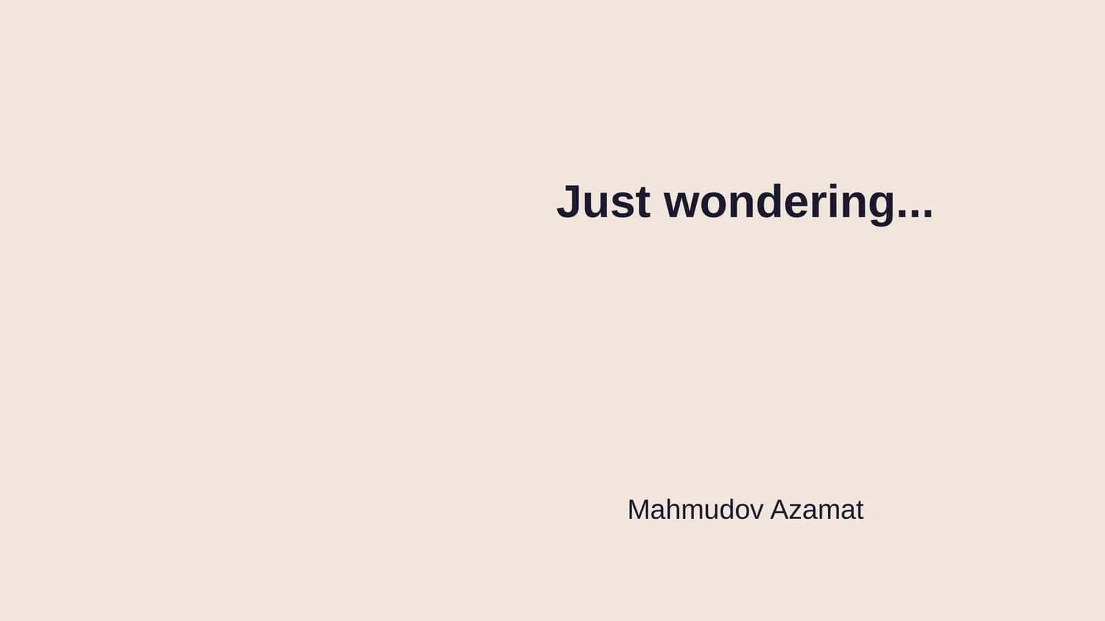 Mahmudov Azamat 1