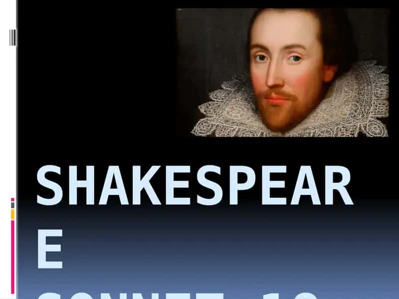 Shakespeare SONNET 18 1