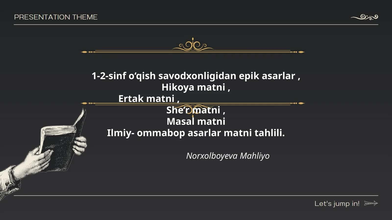 1-2-sinf o‘qish savodxonligidan epik asarlar 1