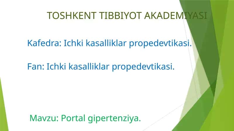 Portalgipertenziya 1