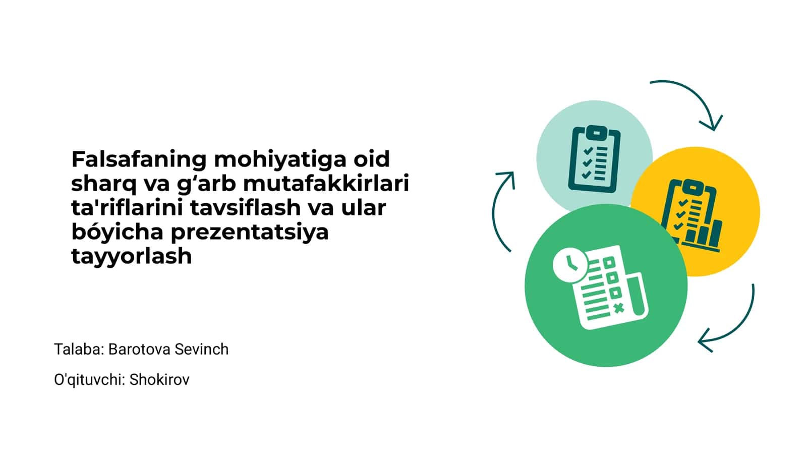 Falsafa: Mohiyat va Tarixiy Asoslar 1