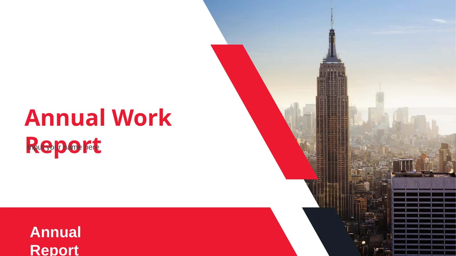 Annual Work Report 1