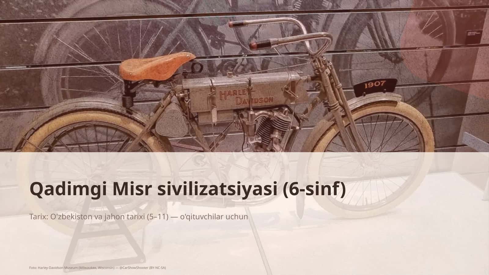Qadimgi Misr sivilizatsiyasi (6-sinf) 1
