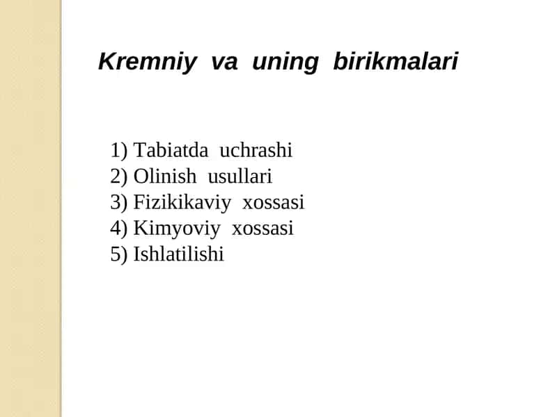 Kremniy 1
