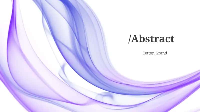 Cotton Grand 1