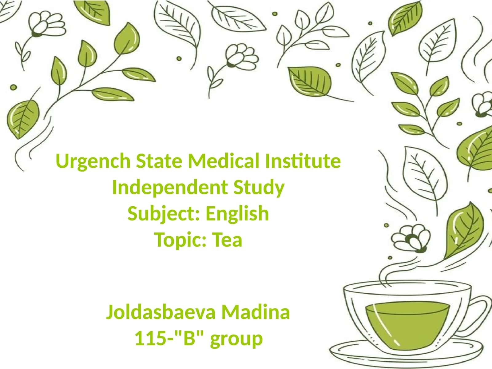 Tea 1