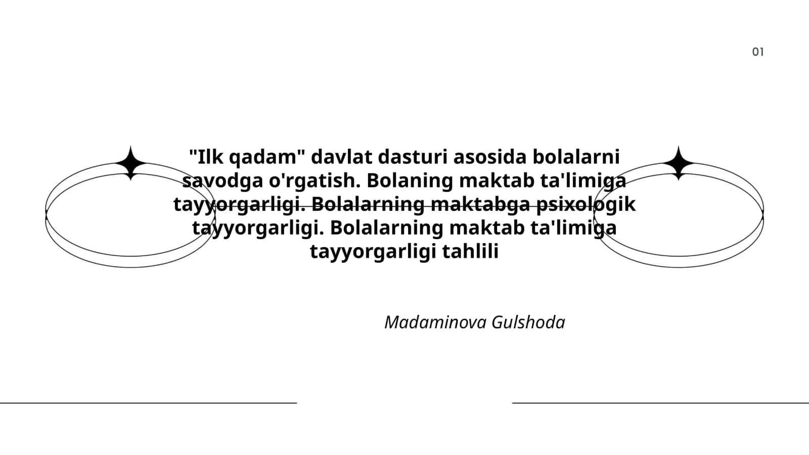 Ilk qadam 1