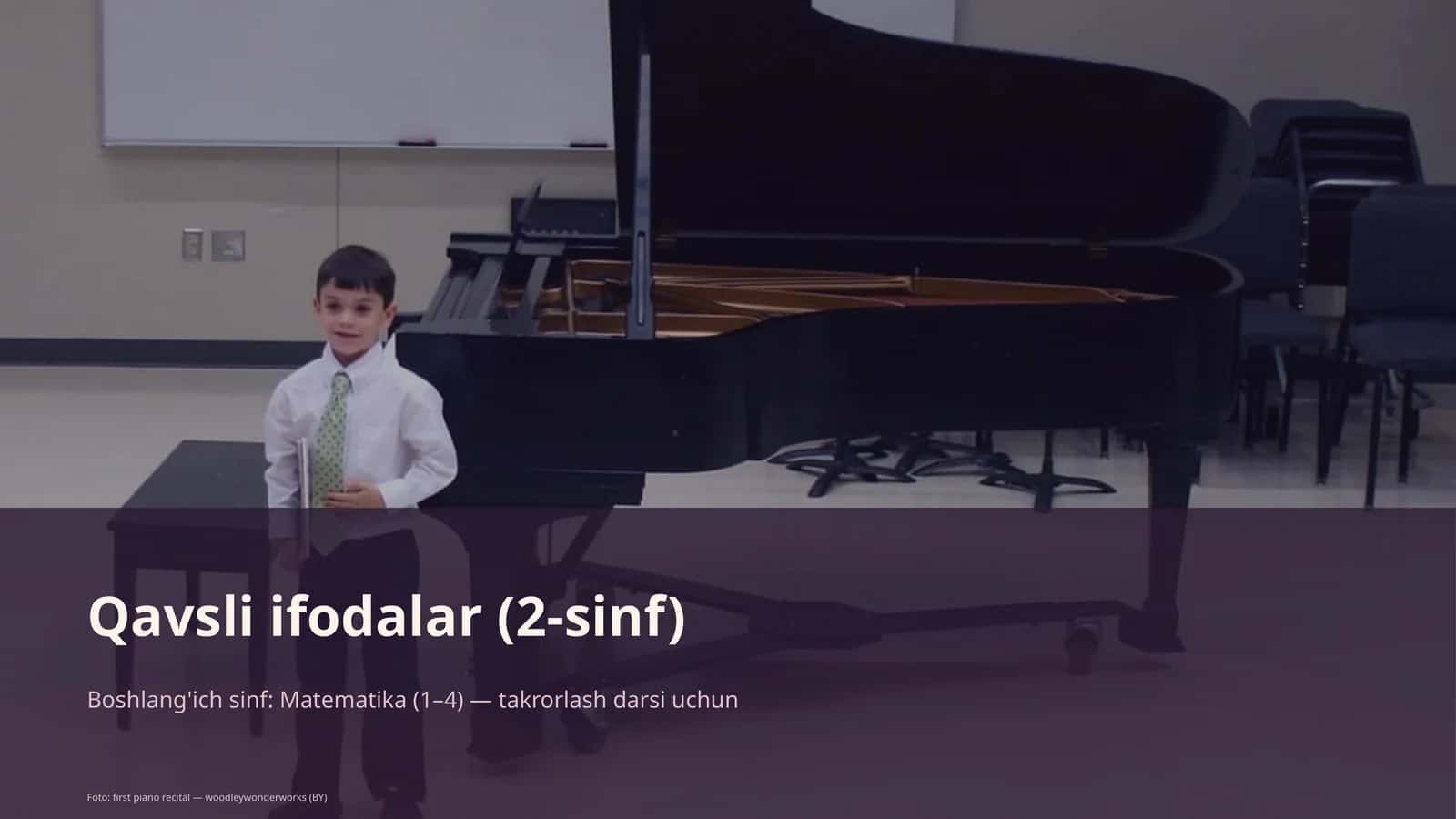 Qavsli ifodalar (2-sinf) 1