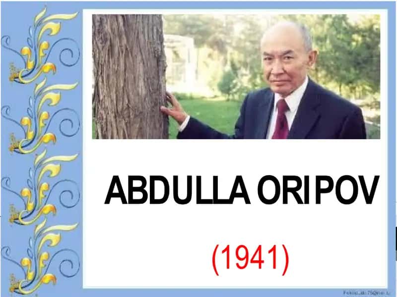 ABDULLA ORIPOV 1