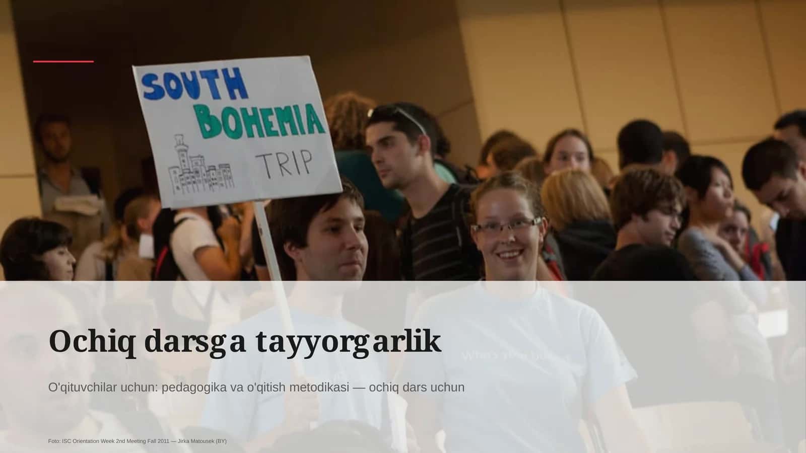 Ochiq darsga tayyorgarlik 1