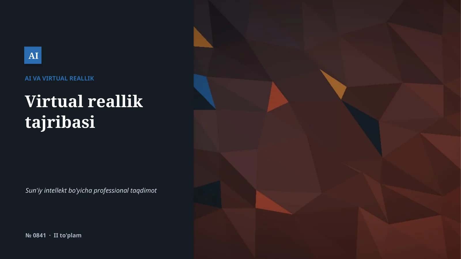 AI VA VIRTUAL REALLIK 1