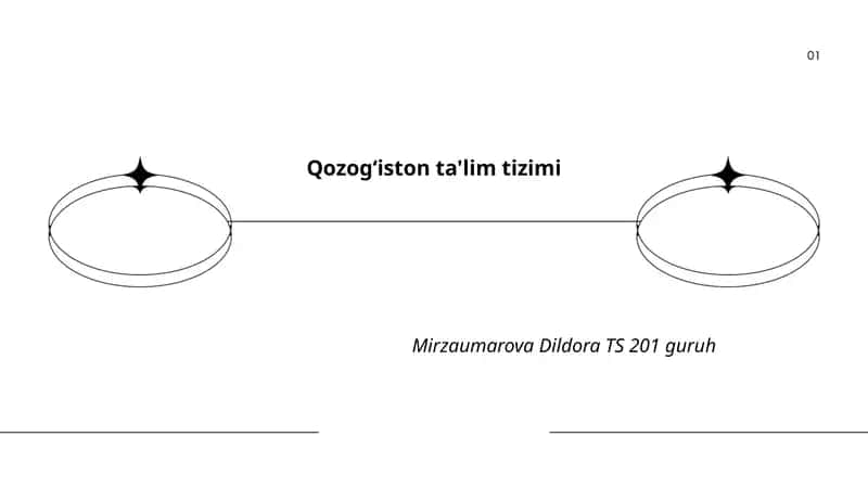 Qozogʻiston ta'lim tizimi 1