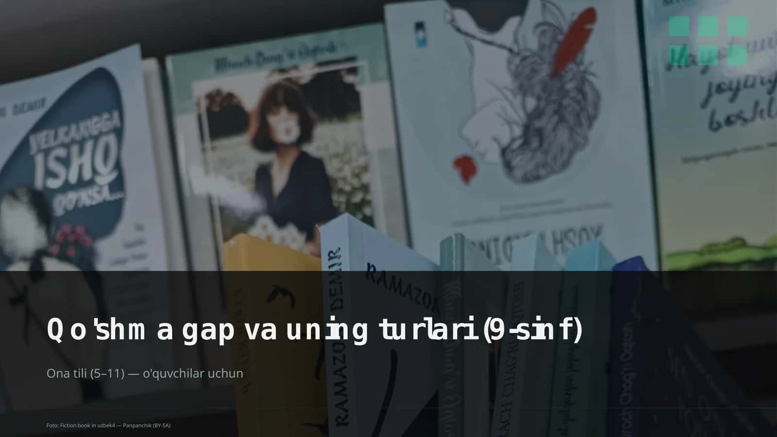 Qo'shma gap va uning turlari (9-sinf) 1