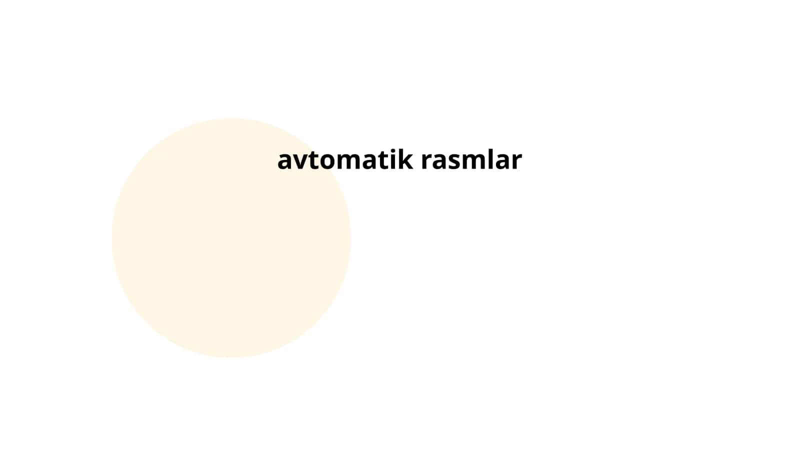 Avtomatik rasmlar 1