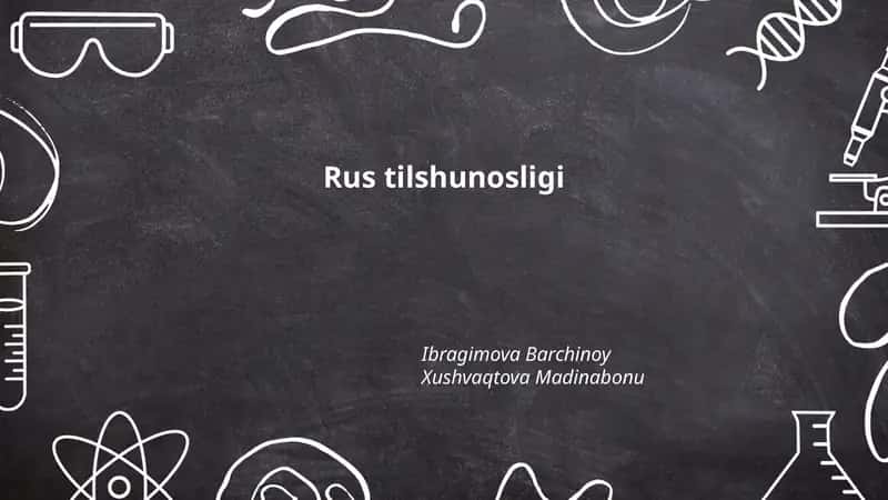 Rus tilshunosligi 1