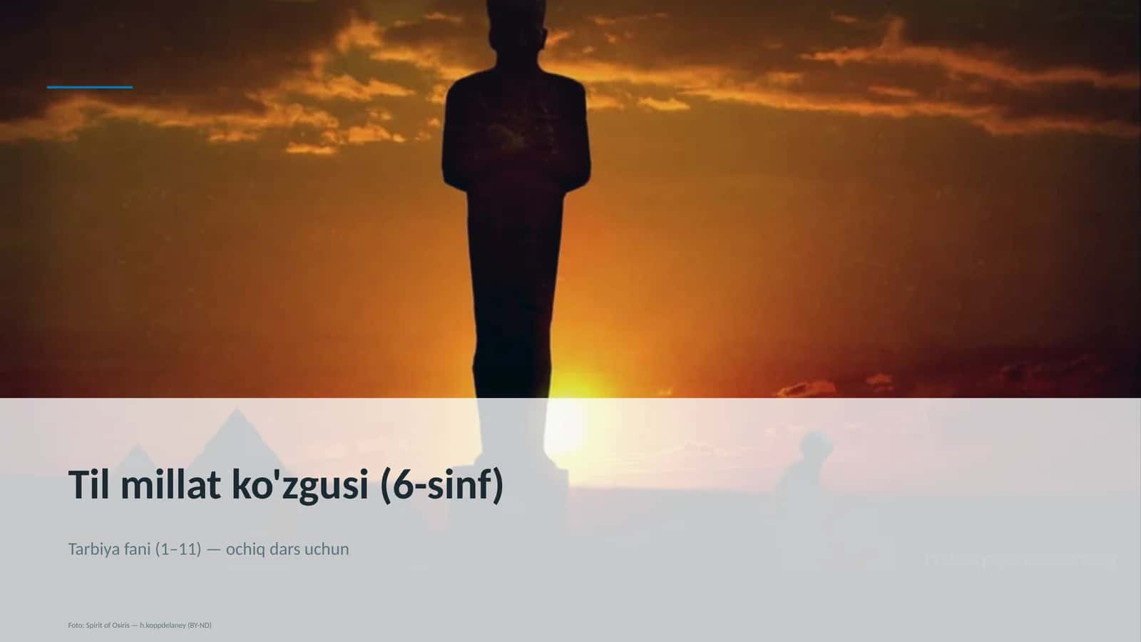 Til millat ko'zgusi (6-sinf) 1