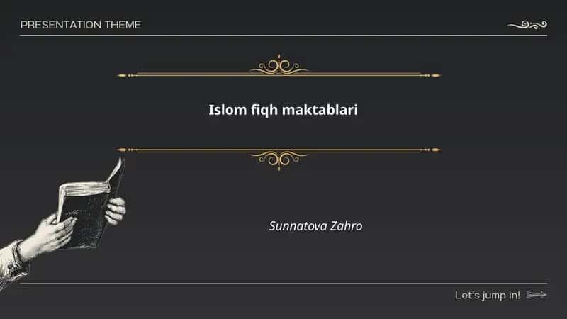 Islom fiqh maktablari 1