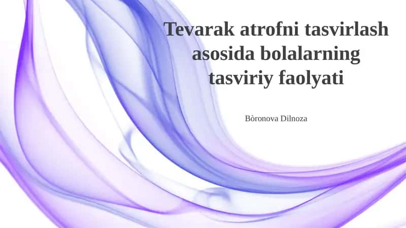 Bòronova Dilnoza 1