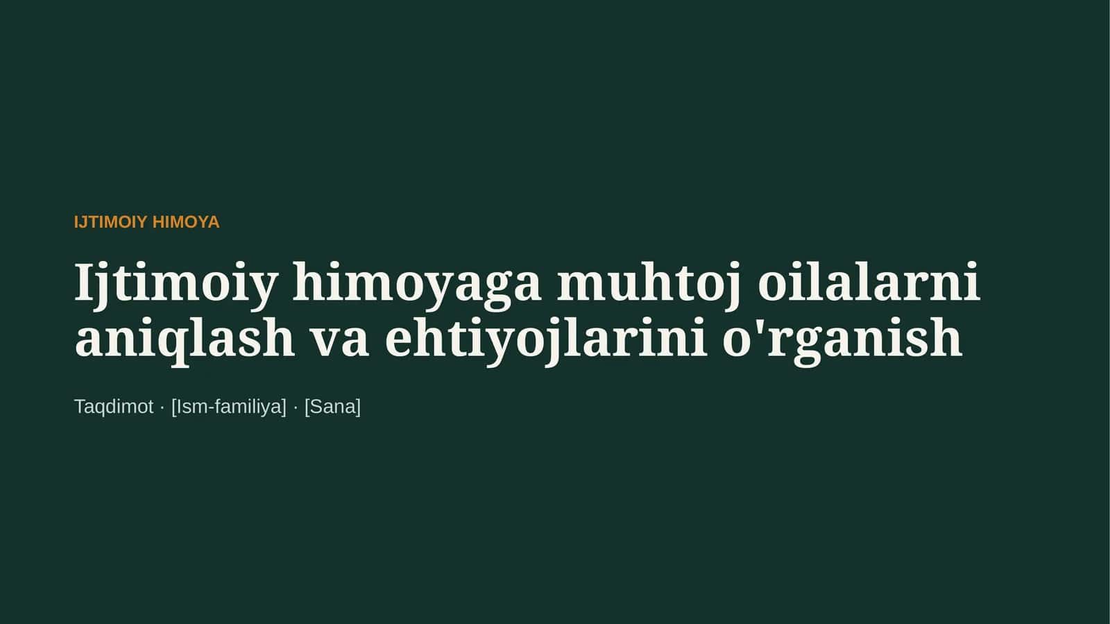 Ijtimoiy himoya 1