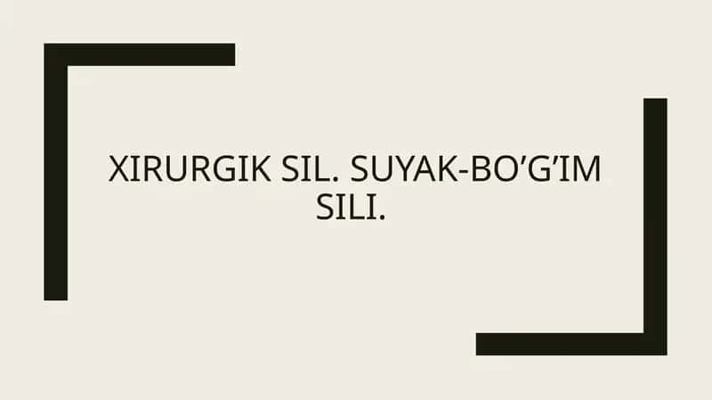 sil 1