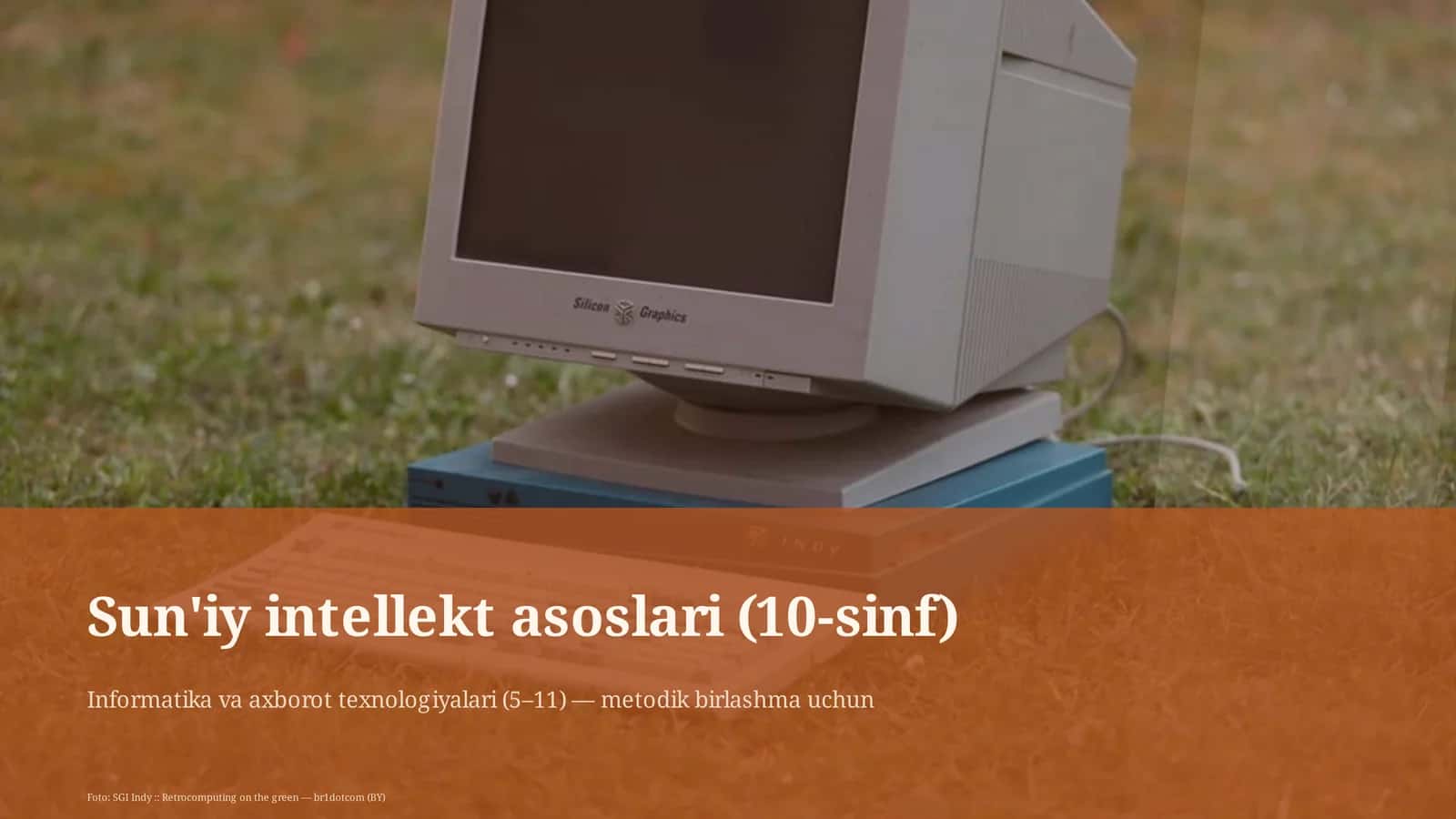 Sun'iy intellekt asoslari (10-sinf) 1