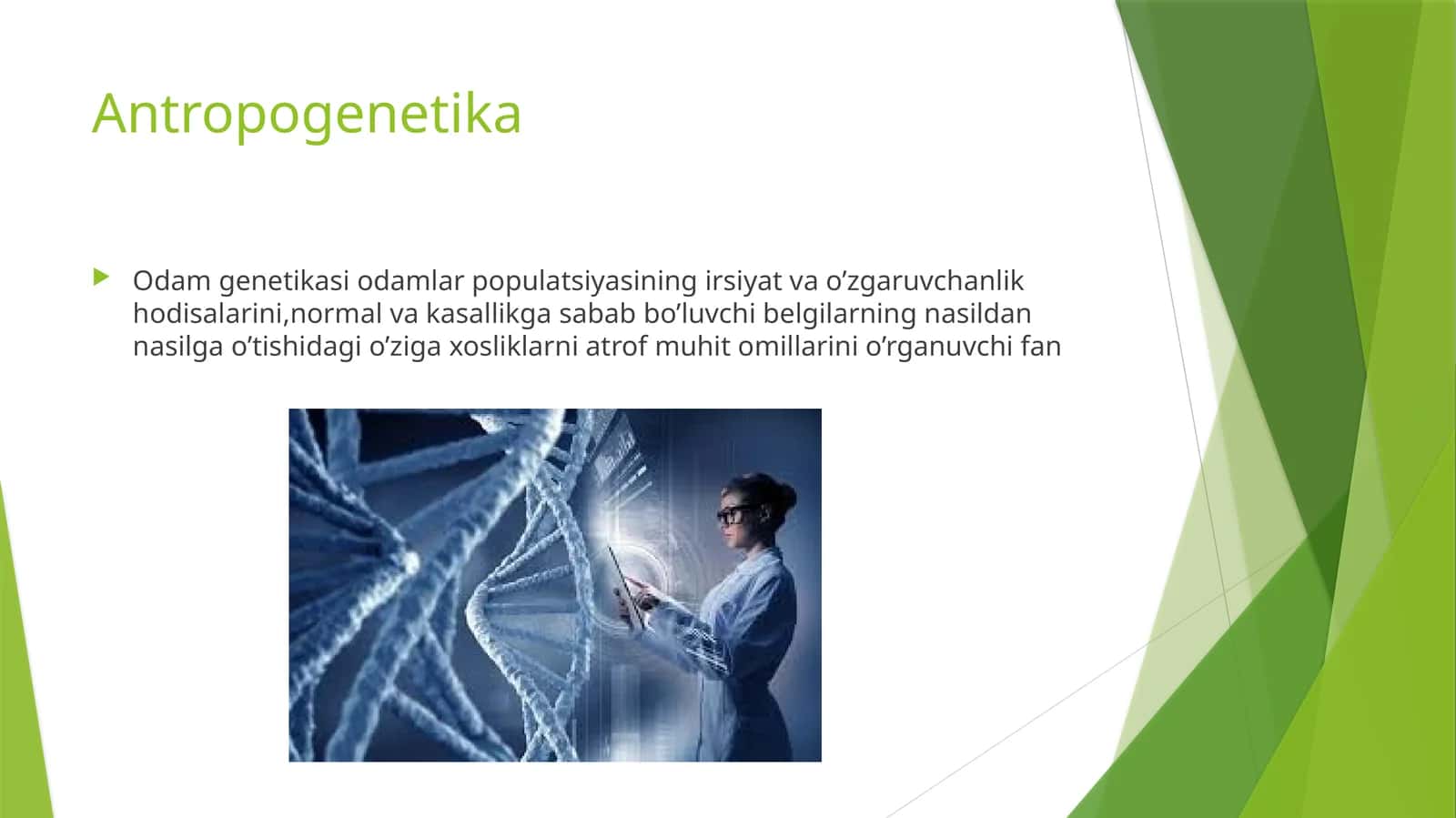 Antropogenetika 1