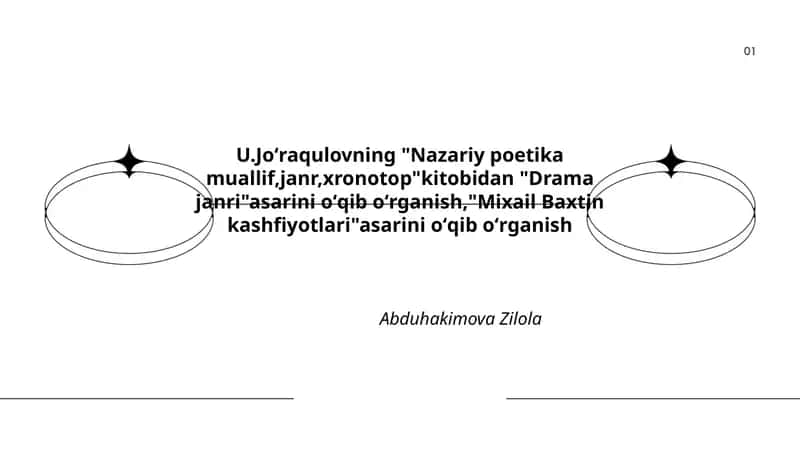 Drama janri 1