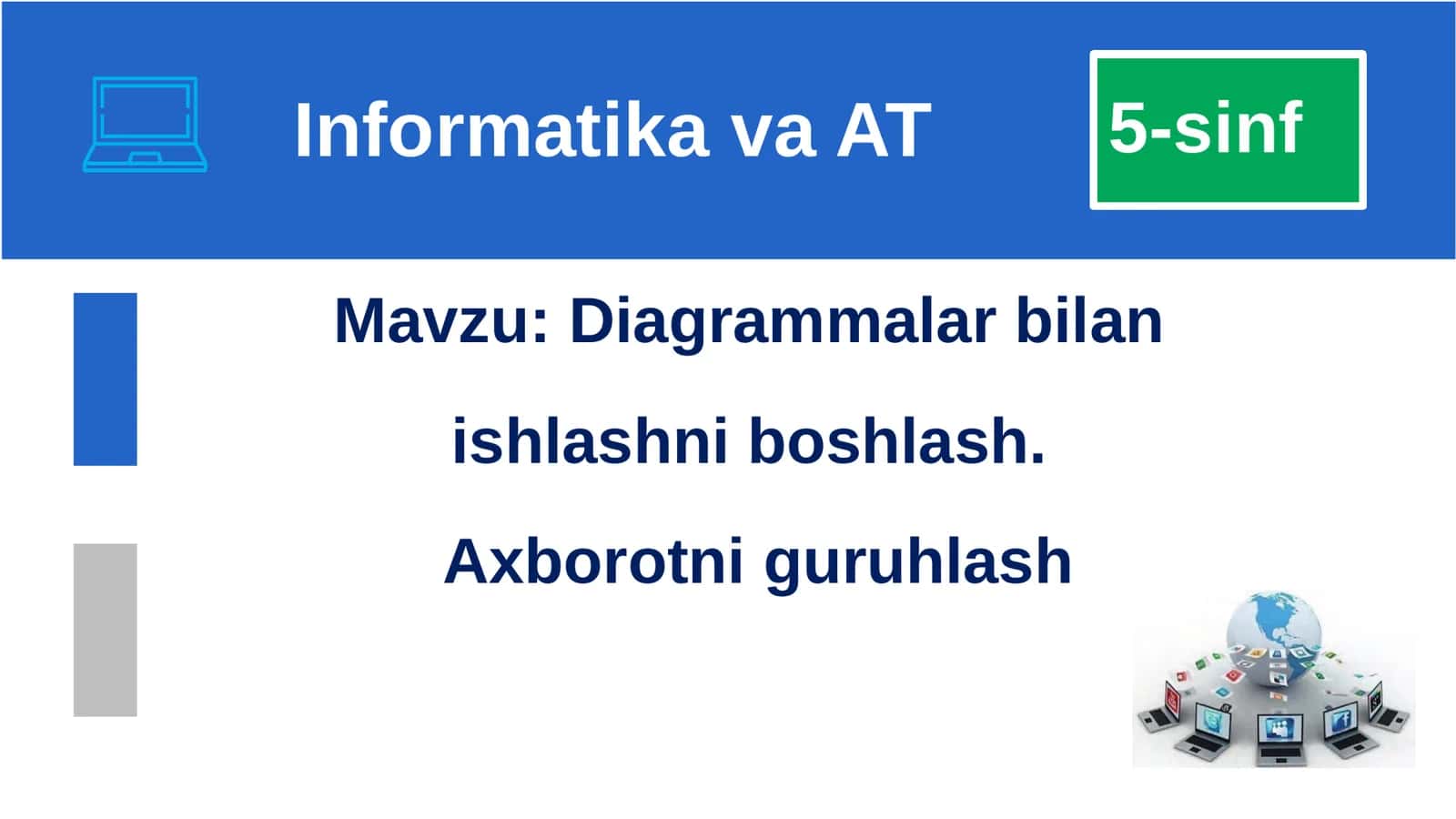 Diagrammalar bilan ishlashni boshlash 1