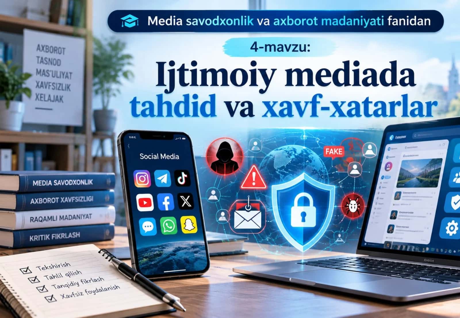 Ijtimoiy mediada tahdid va xavf-xatarlar 1