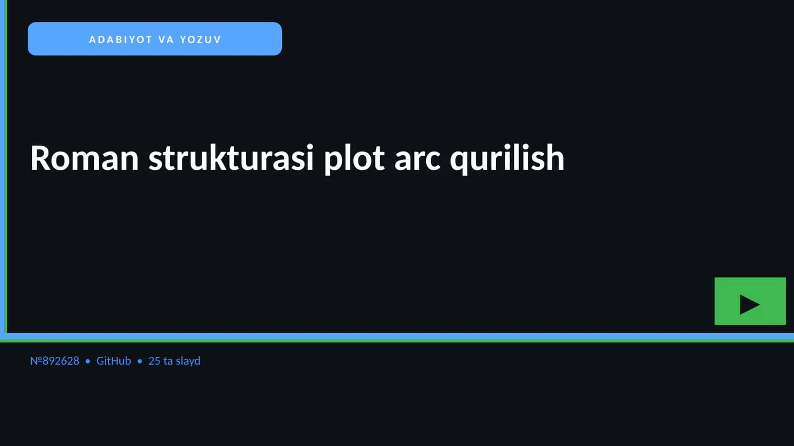 Roman strukturasi plot arc qurilish 1