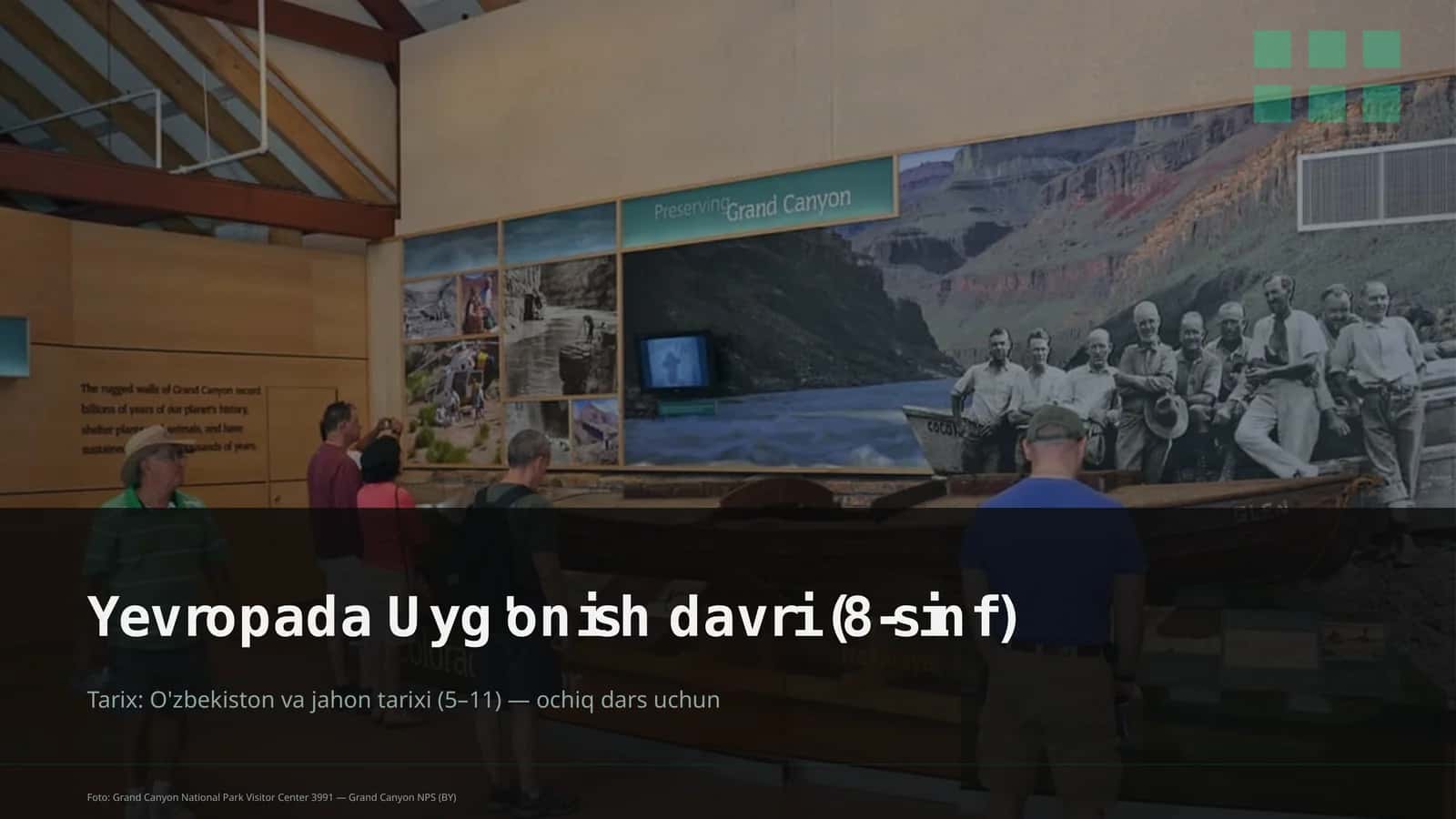 Yevropada Uyg'onish davri (8-sinf) 1