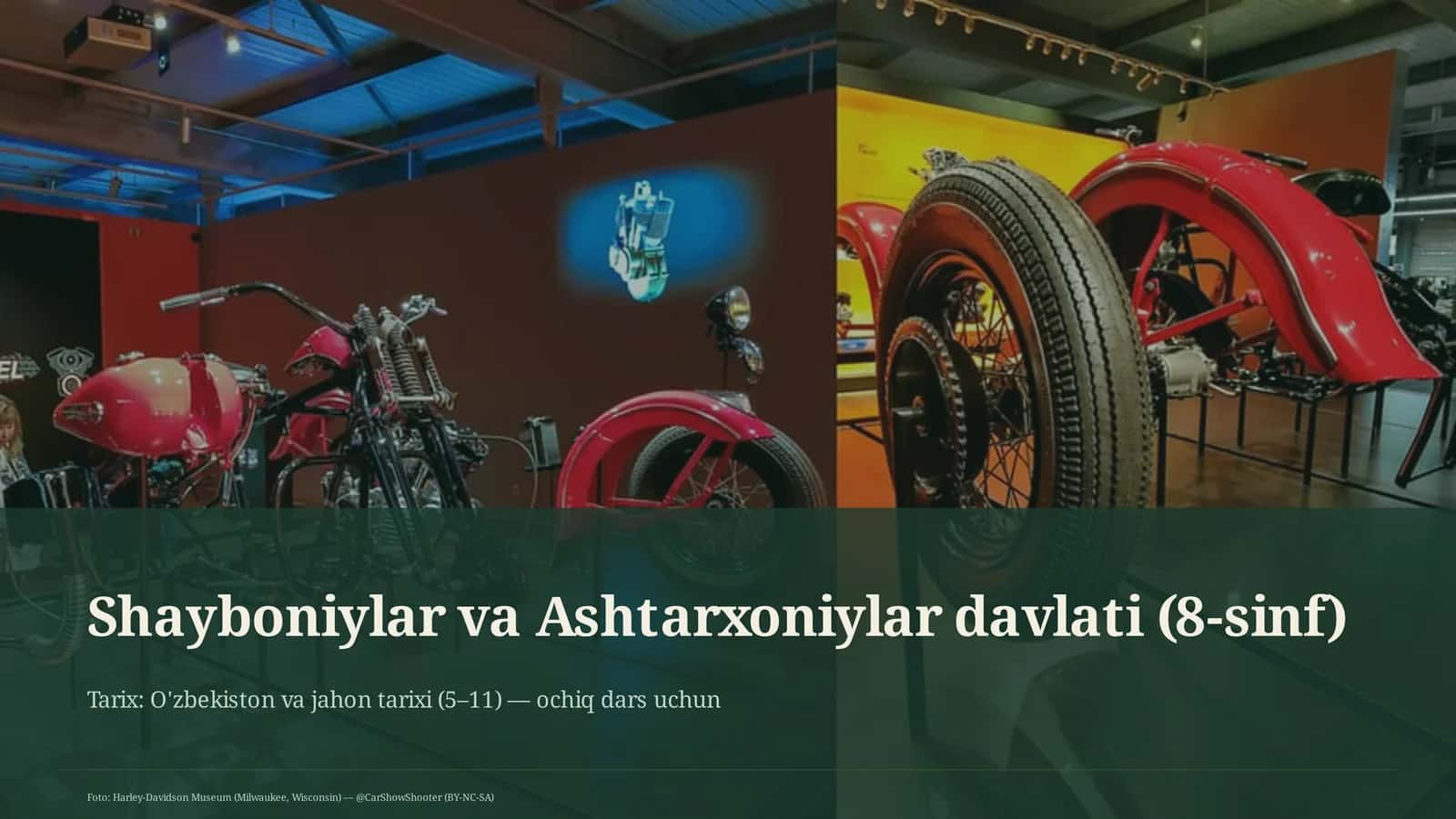 Shayboniylar va Ashtarxoniylar davlati (8-sinf) 1