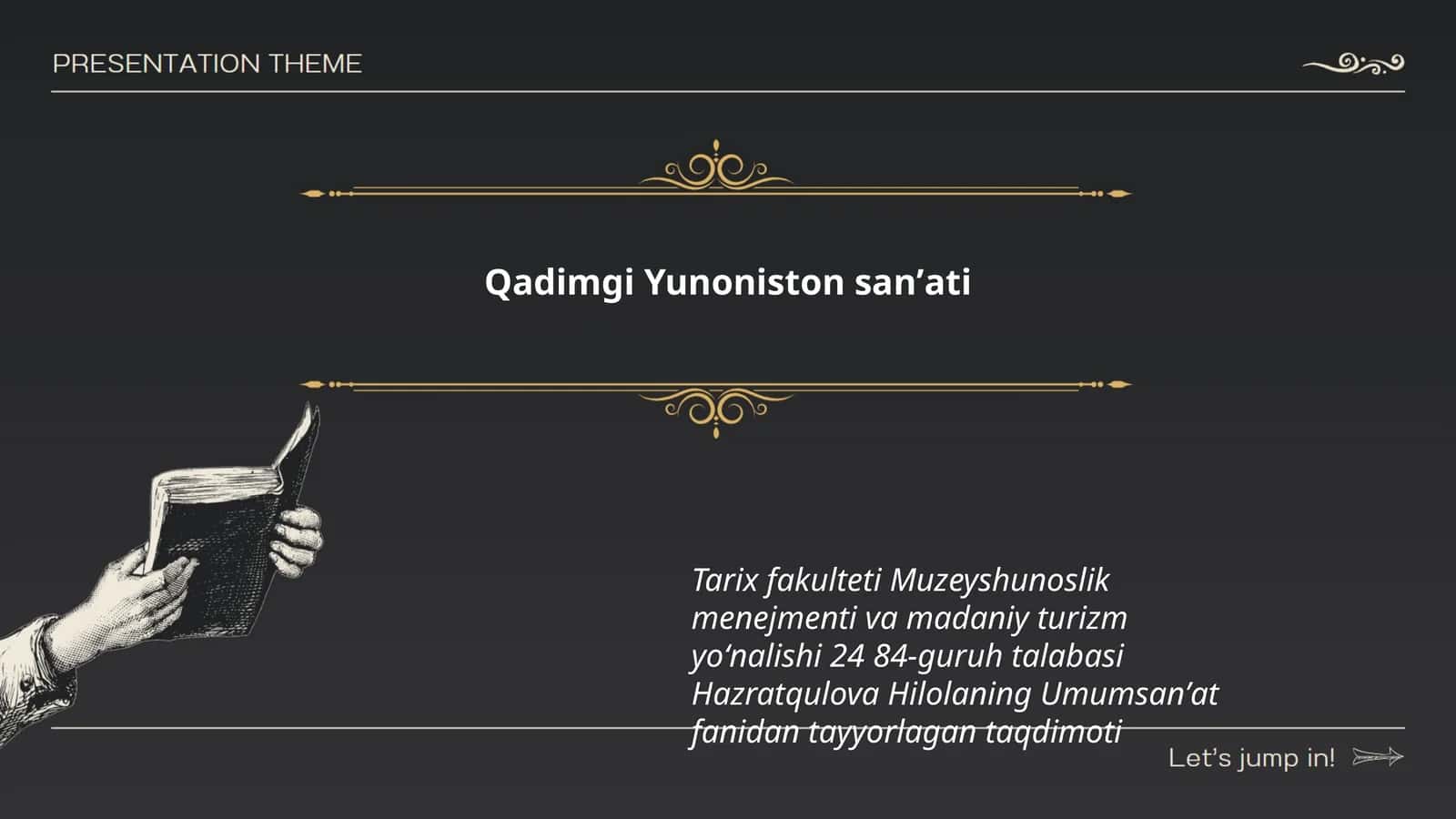 Qadimgi Yunoniston sanʼati 1