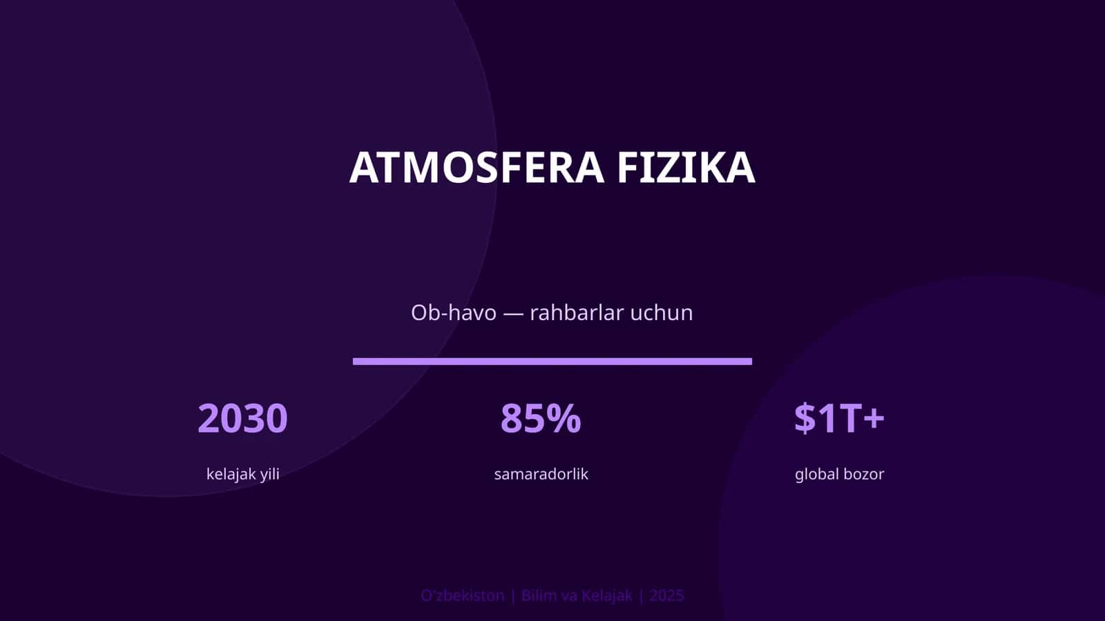 Atmosfera fizika 1
