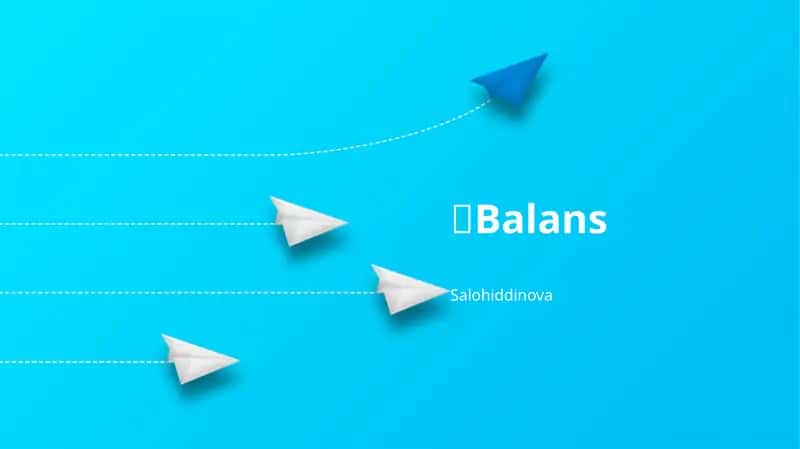 Balans 1