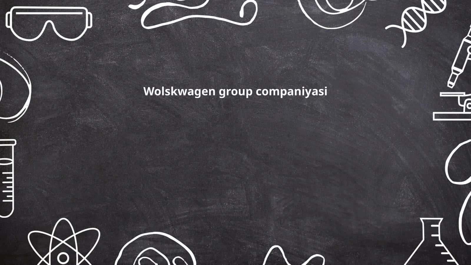Volkswagen guruhining tarixi 1