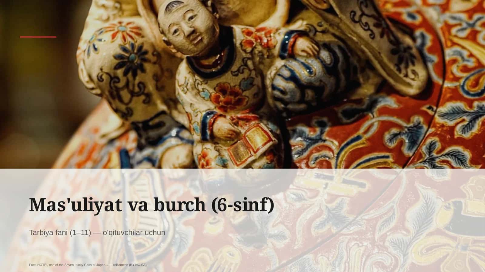 Mas'uliyat va burch (6-sinf) 1