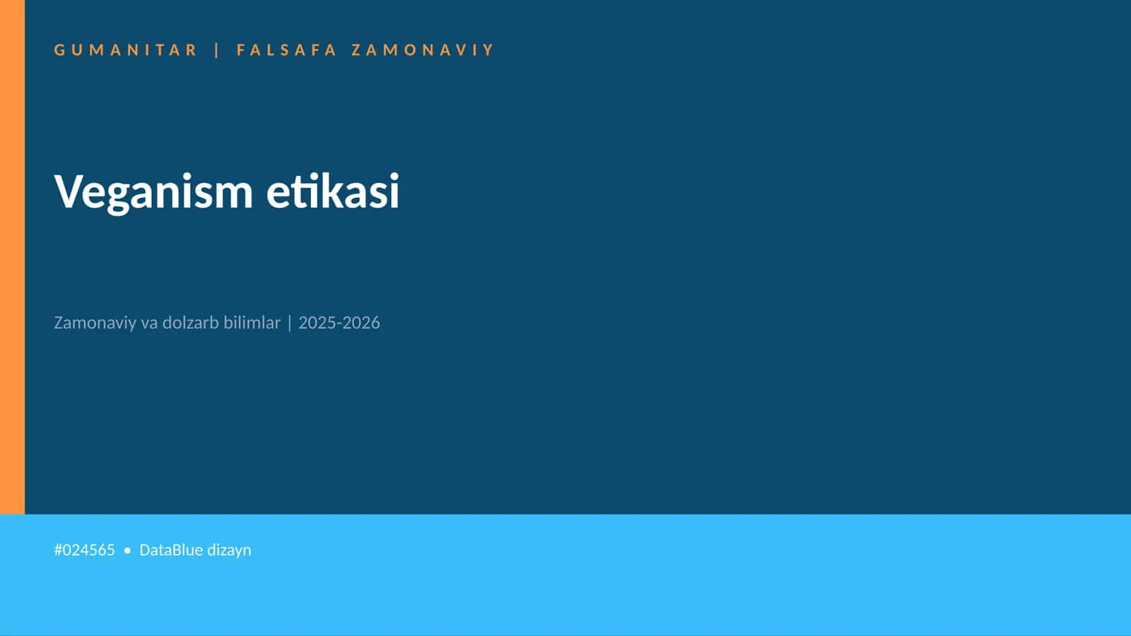 Veganism etikasi 1