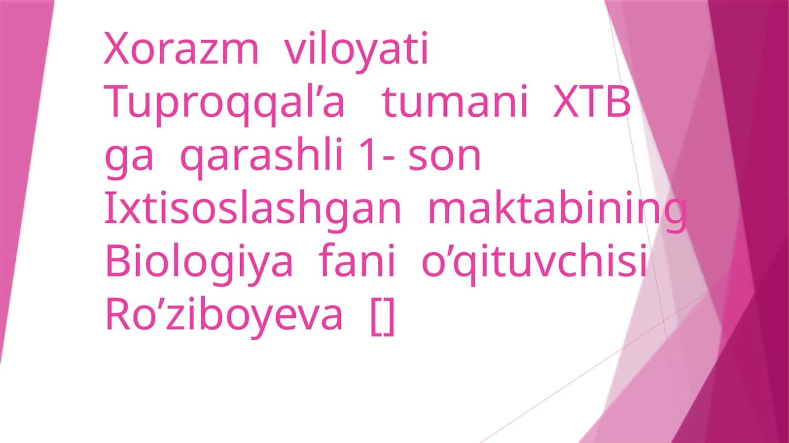 Biosferachegaralar va tarkibi 1