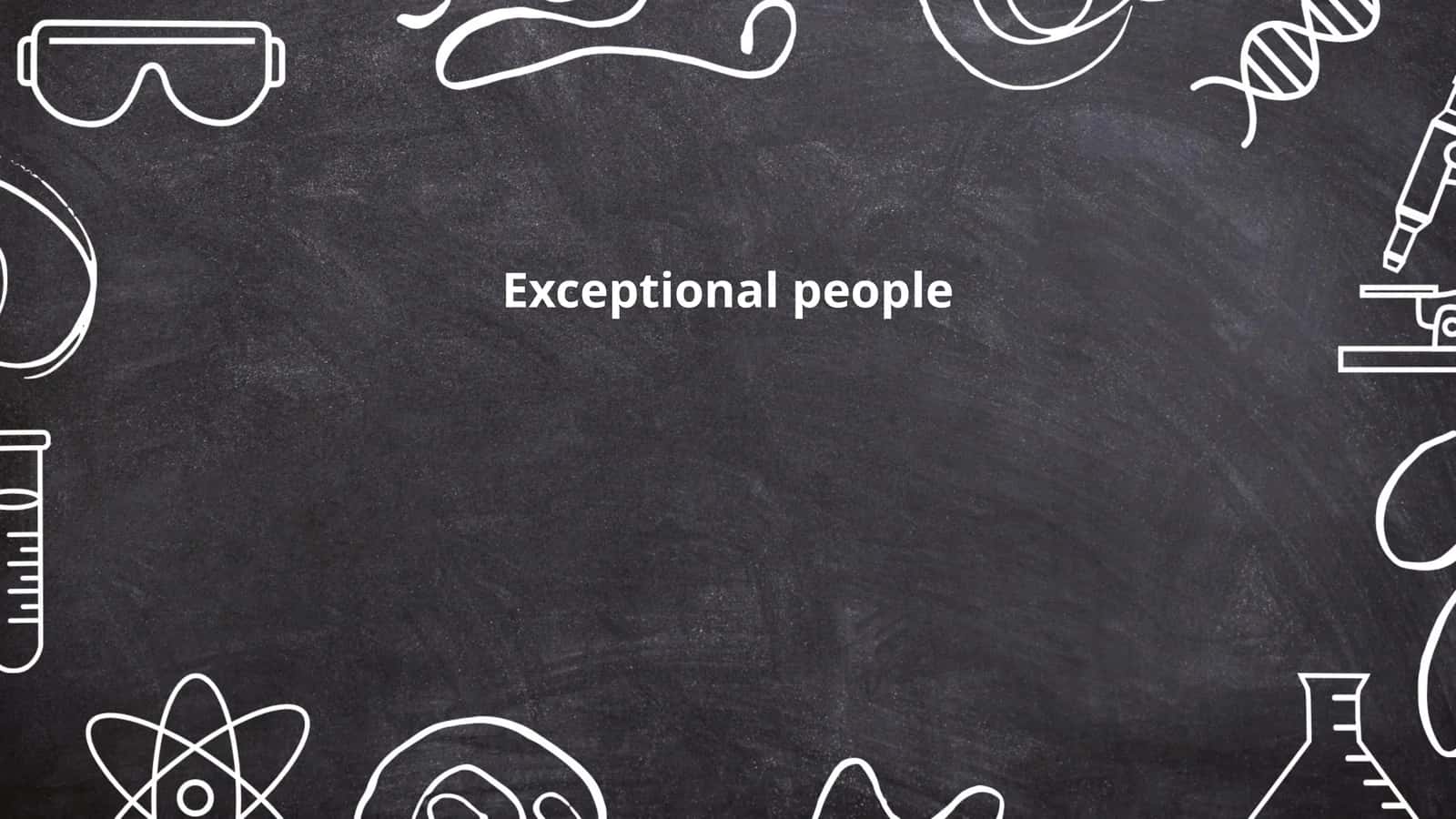 Exceptional people 1