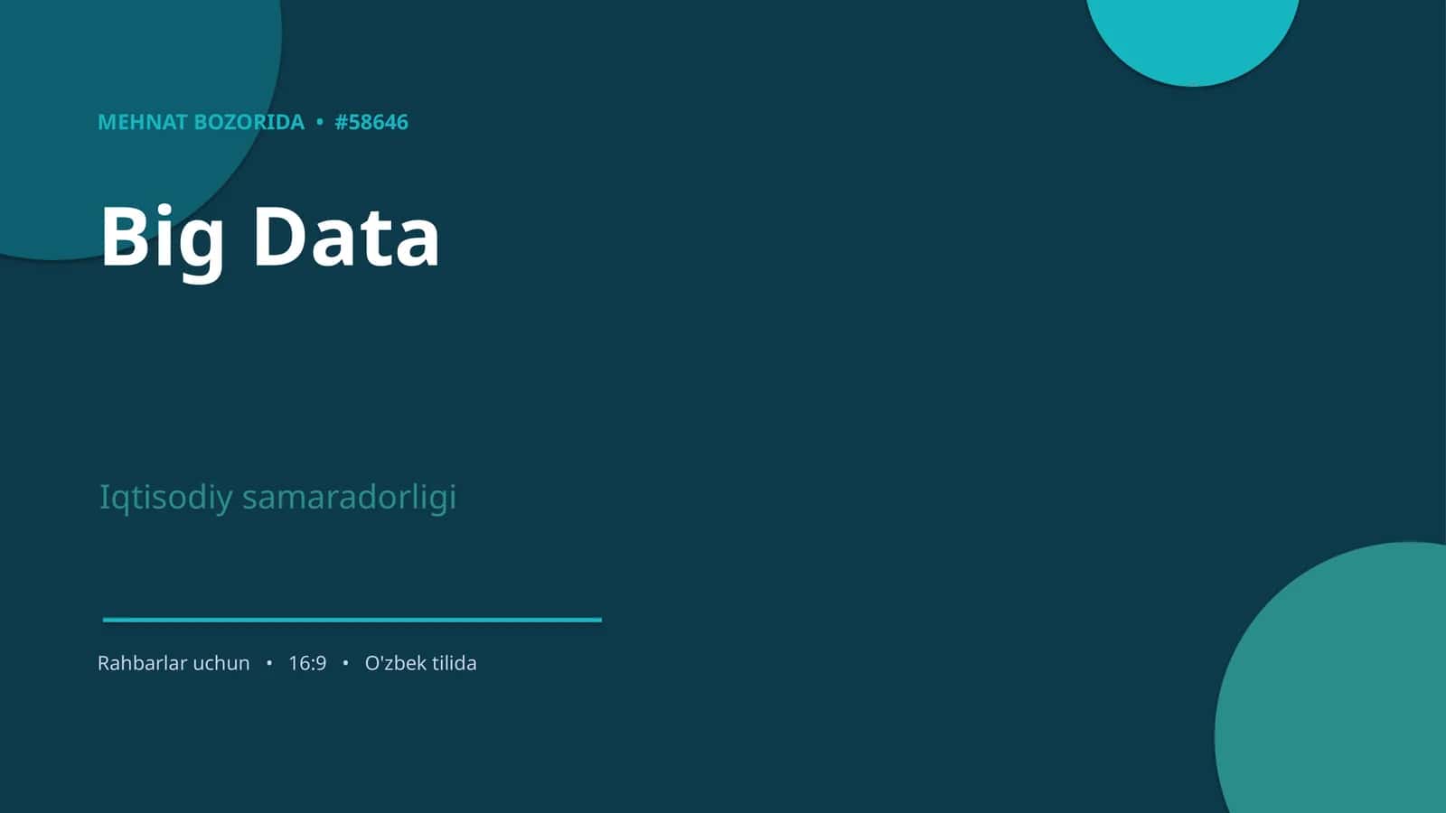 Big Data 1