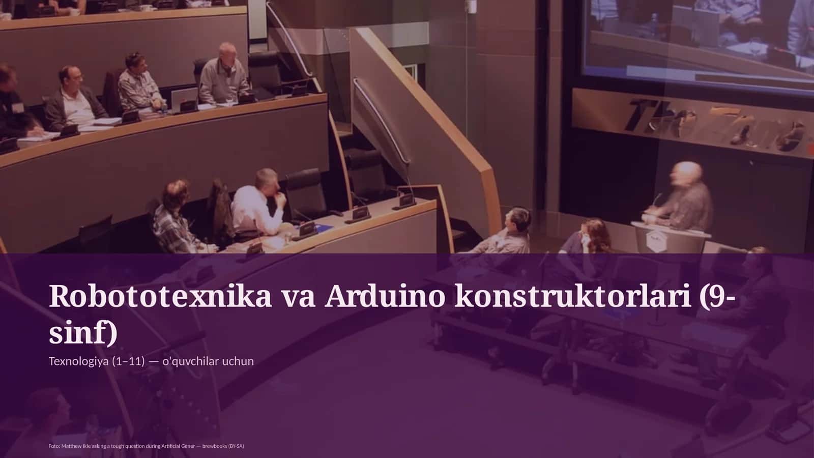 Robototexnika va Arduino konstruktorlari (9-sinf) 1