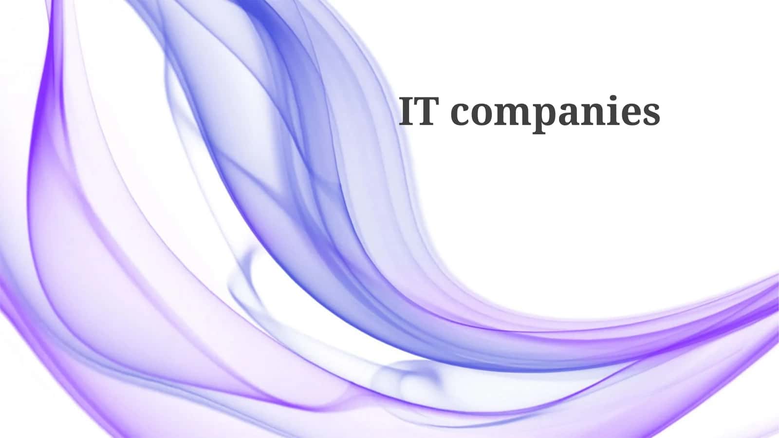 IT companies 1